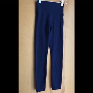 Lululemon blue purple leggings size 2